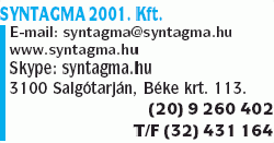   - Syntagma 2001. Kft.